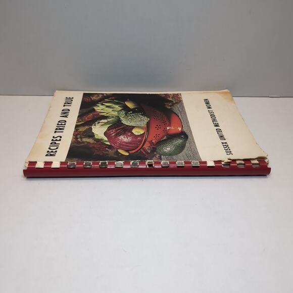 Lot of 2 Sussex United Methodist Church Community Cookbook NJ New Jersey - Picture 9 of 16